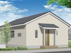 暮らしやすいを叶える家の外観パース
