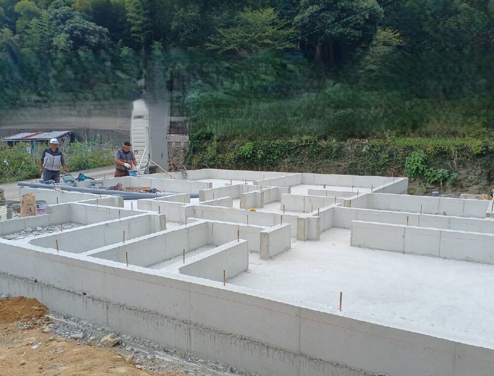 基礎工事も終盤