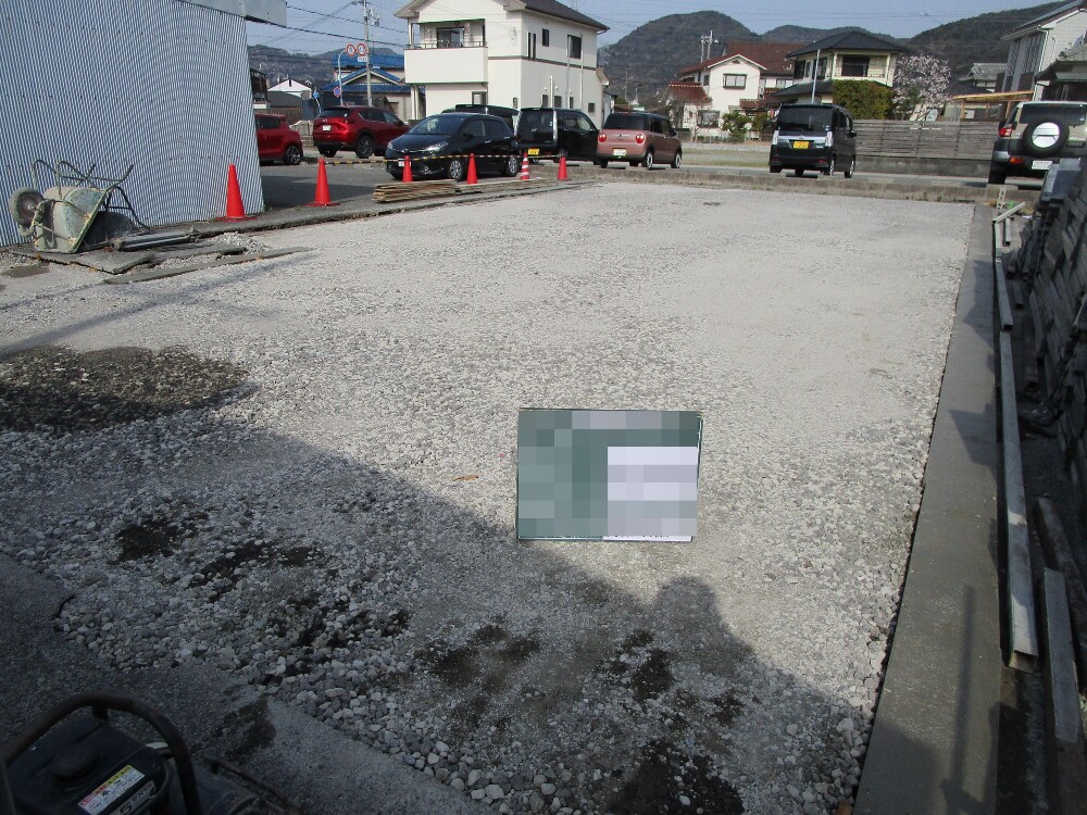 地盤改良工事　完了