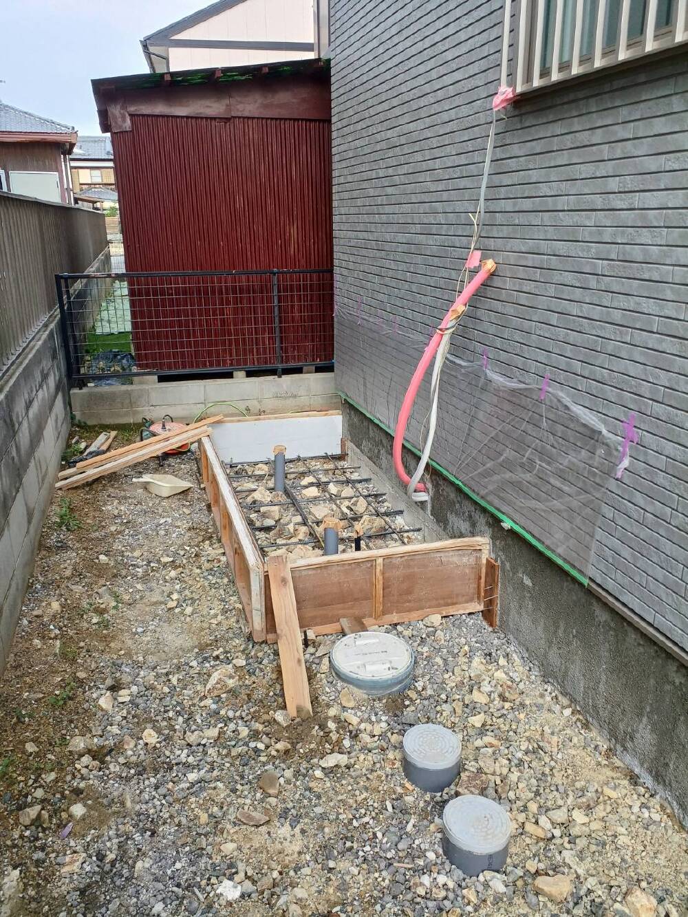 コンクリート打設工事