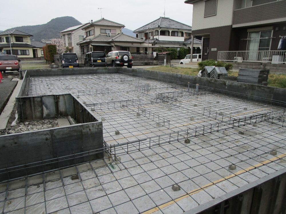 配筋組み完了