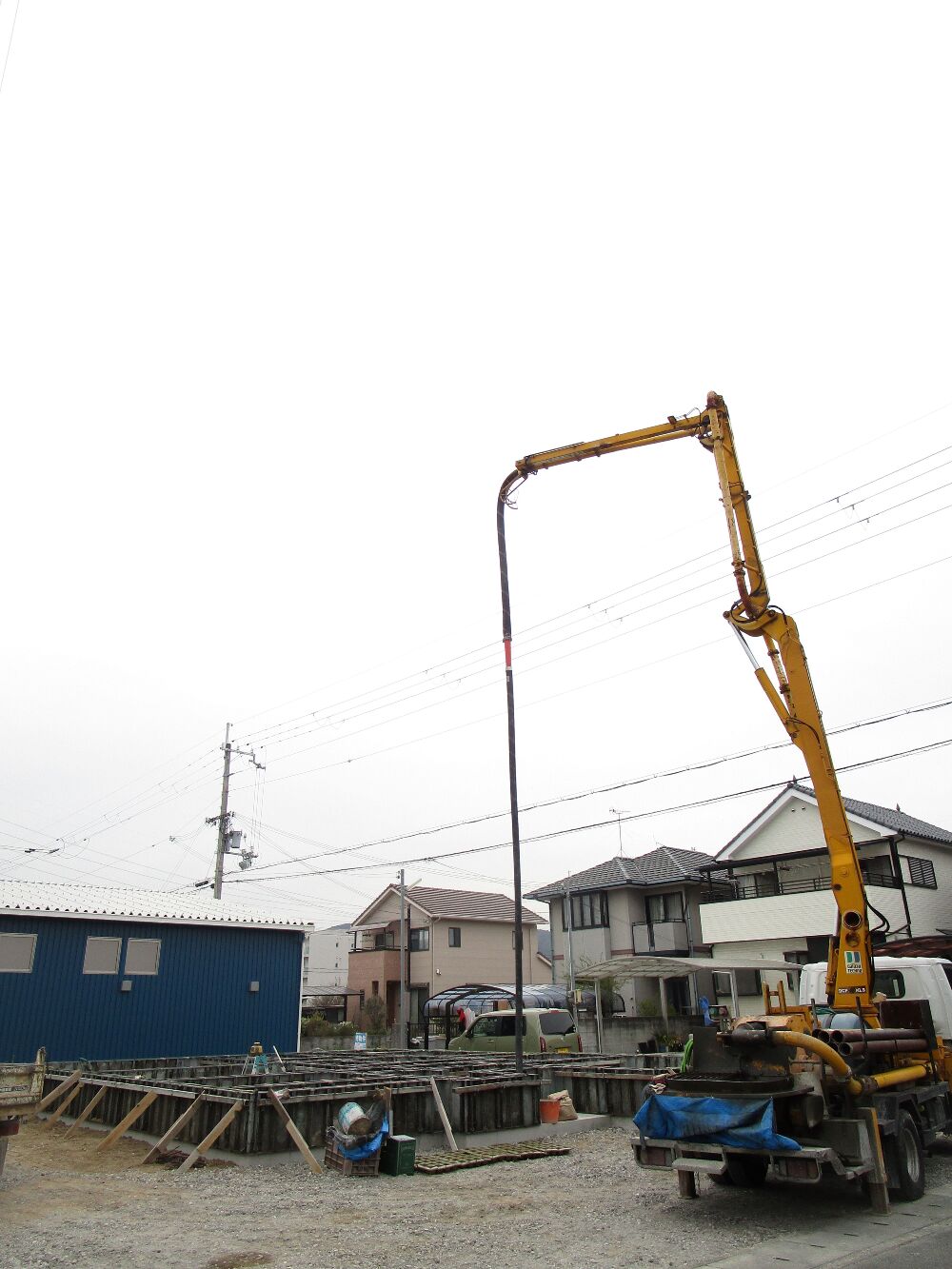 基礎立ち上がりコンクリート